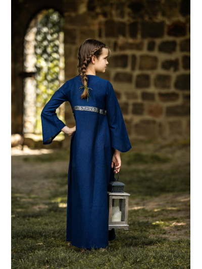 Trollfelsen Mittelalter Gewandung Leonardo Carbone Kinderkleid Piccola Donna Blau6 Trollfelsen Mittelalter Gewandung Leonardo Carbone Kinderkleid Piccola Donna Blau6